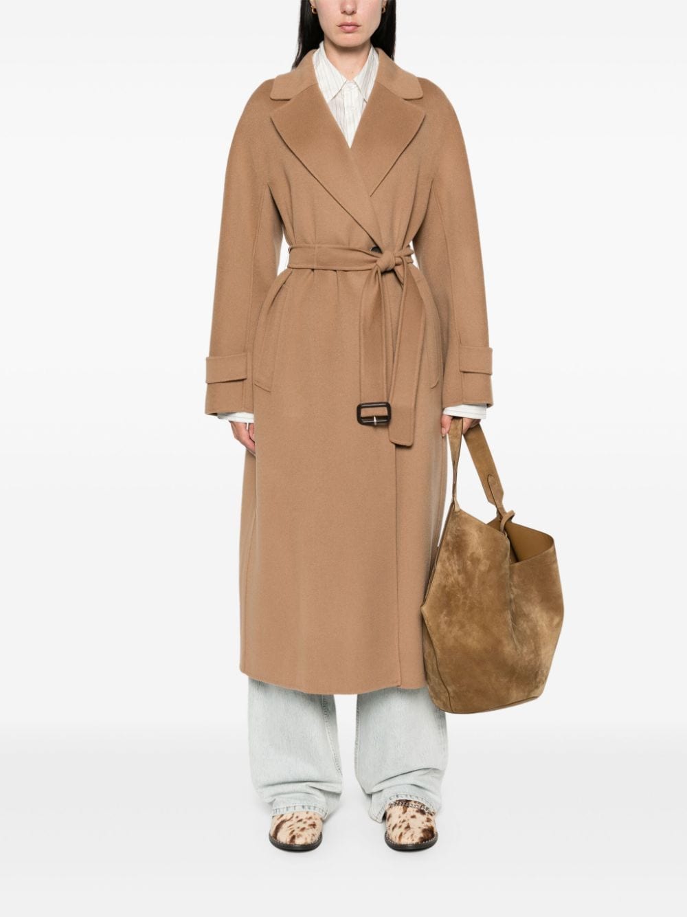 'S Max Mara Jas - Bruin