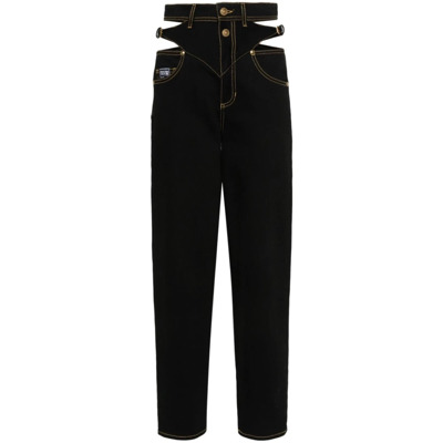 Skinny Jeans Versace Jeans Couture , Black , Dames