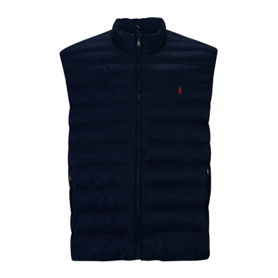 Sportieve Donkerblauwe Bodywarmer Ralph Lauren , Blue , Heren