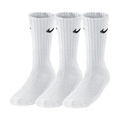 "Sportieve Katoenen Sokken Set" Nike , White , Unisex