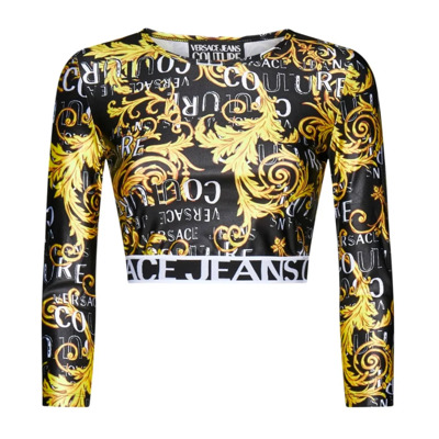 Stijlvol T-shirt van Versace Jeans Couture Versace Jeans Couture , Multicolor , Dames