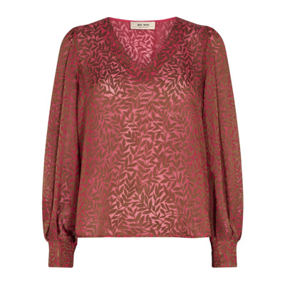 Stijlvolle Bloemenblouse MOS Mosh , Pink , Dames