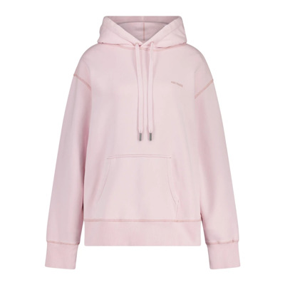 Stijlvolle Hoodie met Logo Borduursel voor Heren Ami Paris , Pink , Heren