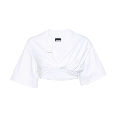 T-Shirts Jacquemus , White , Dames