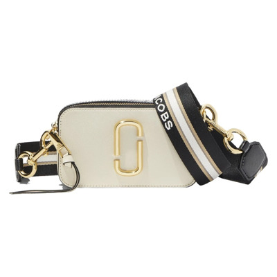 The Logo Strap Snapshot Tas Marc Jacobs , White , Dames