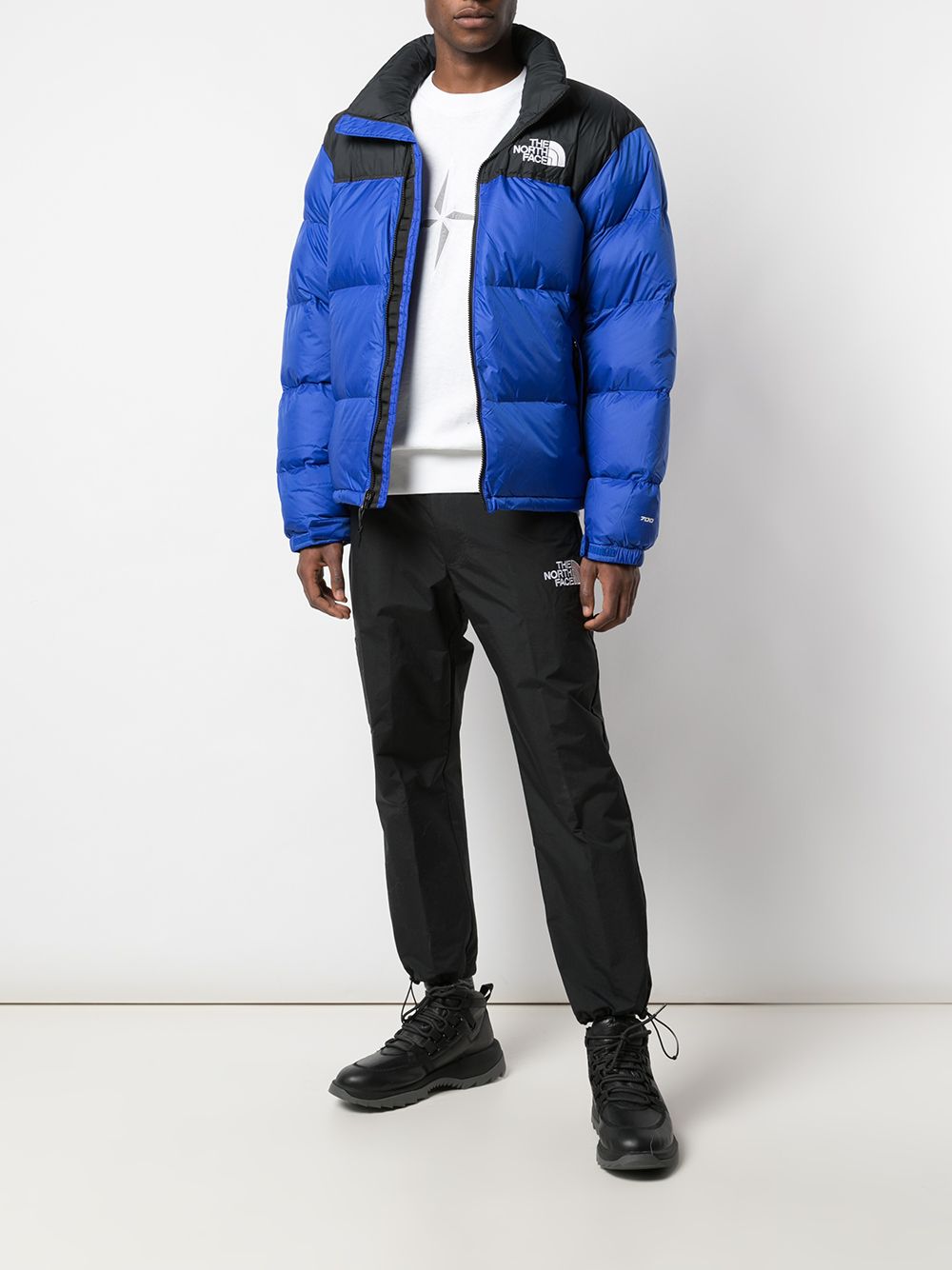 The North Face Gewatteerde jas - Blauw