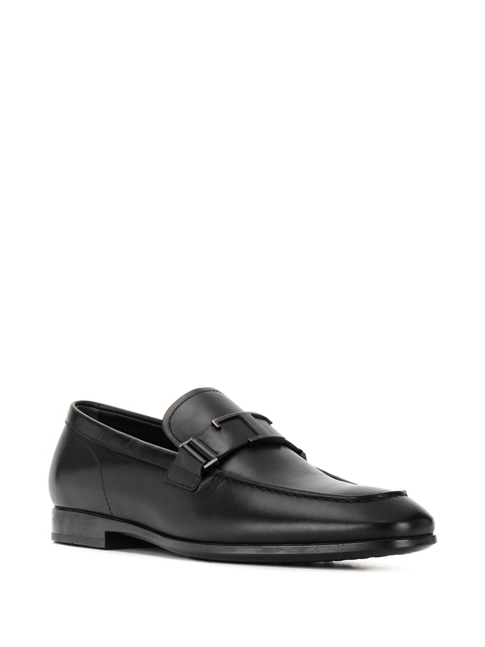 Tod's Leren loafers - Zwart