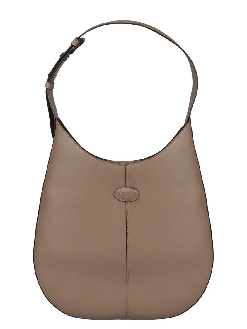 Tod's Shoppers - Hobo Leather Bag in bruin