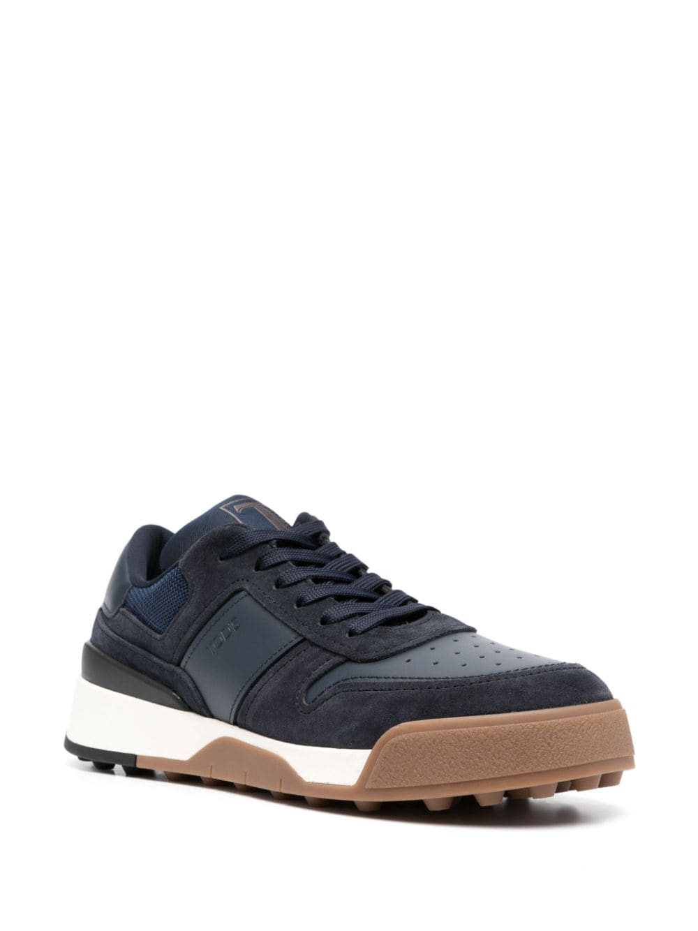 Tod's Sneakers met leren vlakken - Blauw