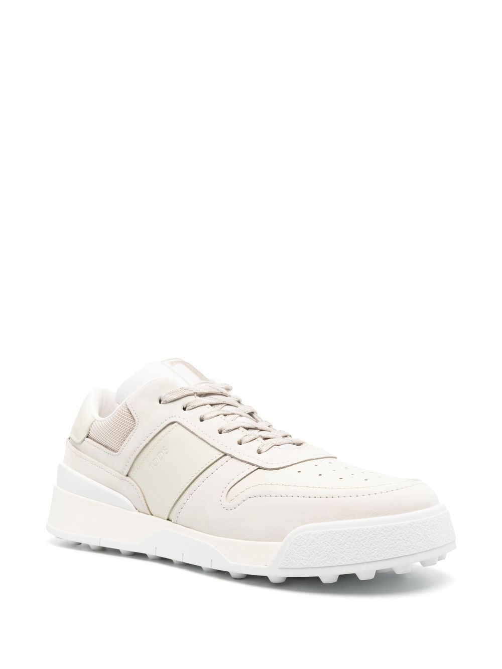 Tod's Sneakers met logo-reliëf - Beige