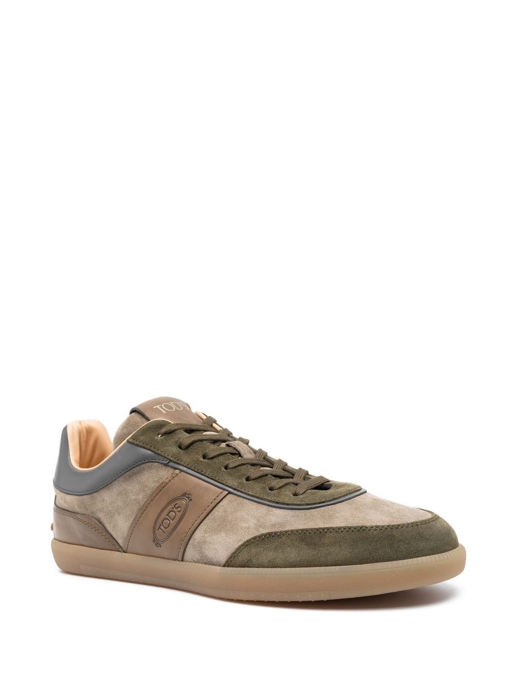 Tod's Sneakers met logopatch - Groen