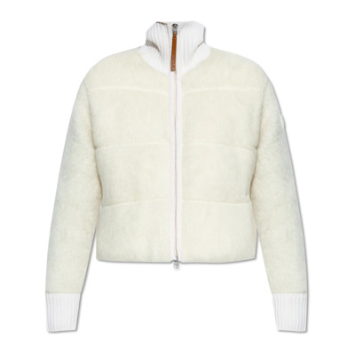 Trui met logo Moncler , Beige , Dames