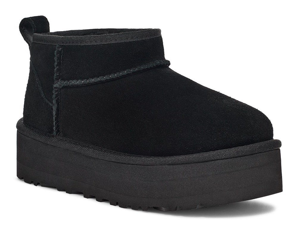 UGG Boots zonder sluiting KIDS' CLASSIC ULTRA MINI PLATFORM , plateaustiefels, boots, winterboots met plateau