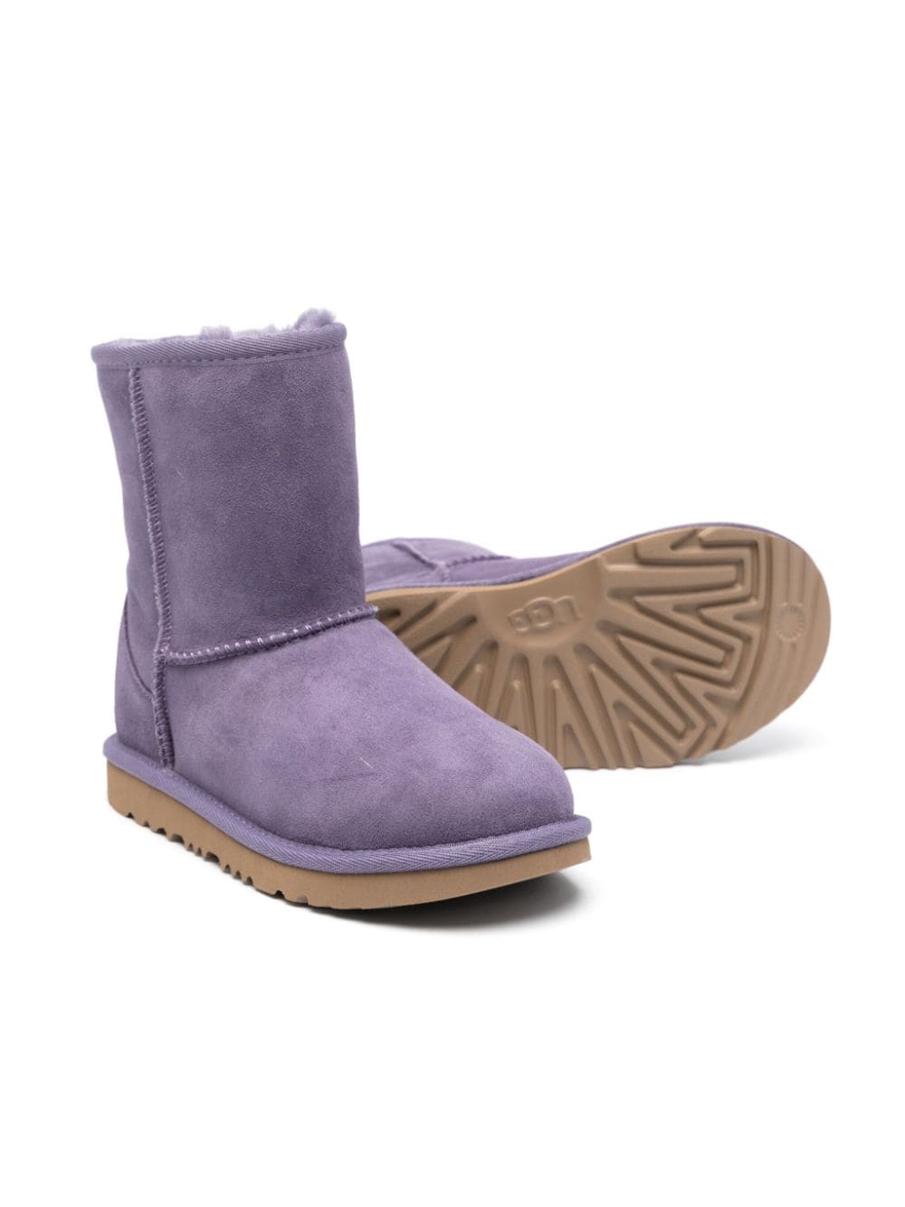 UGG Kids Classic II enkellaarzen - Paars