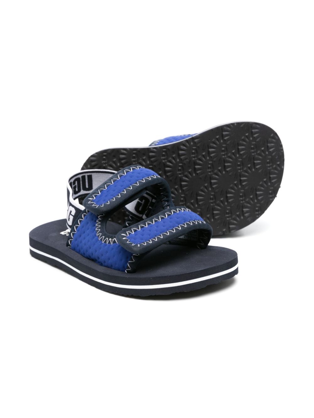 UGG Kids Lennon slingback sandalen - Blauw