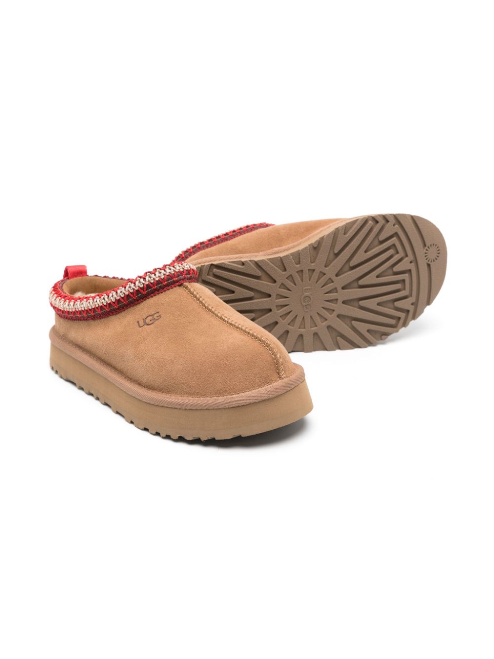 UGG Kids Tazz suède laarzen - Bruin