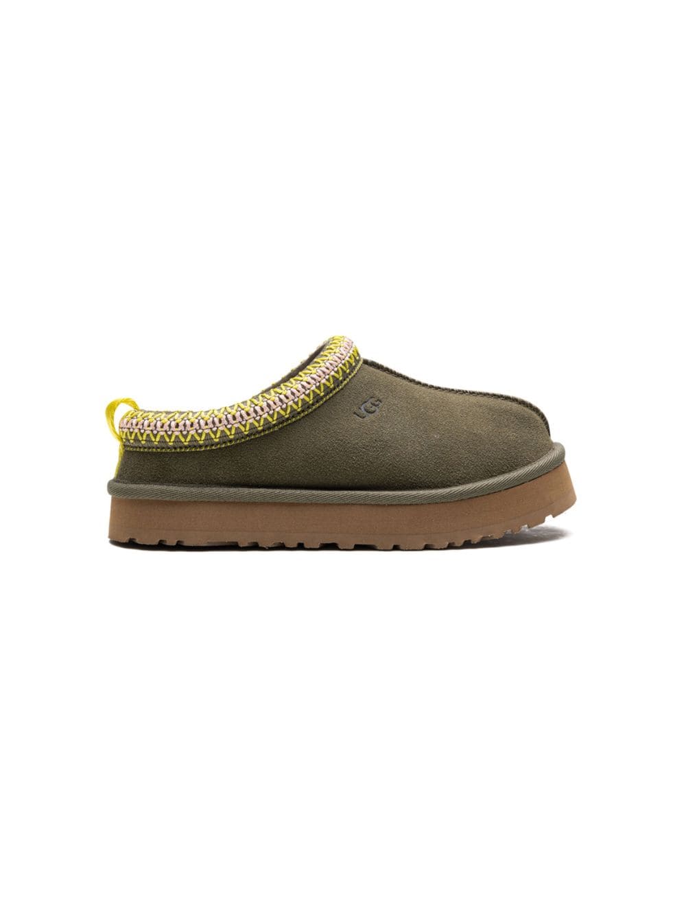 UGG Kids Tazz suède slippers - Groen