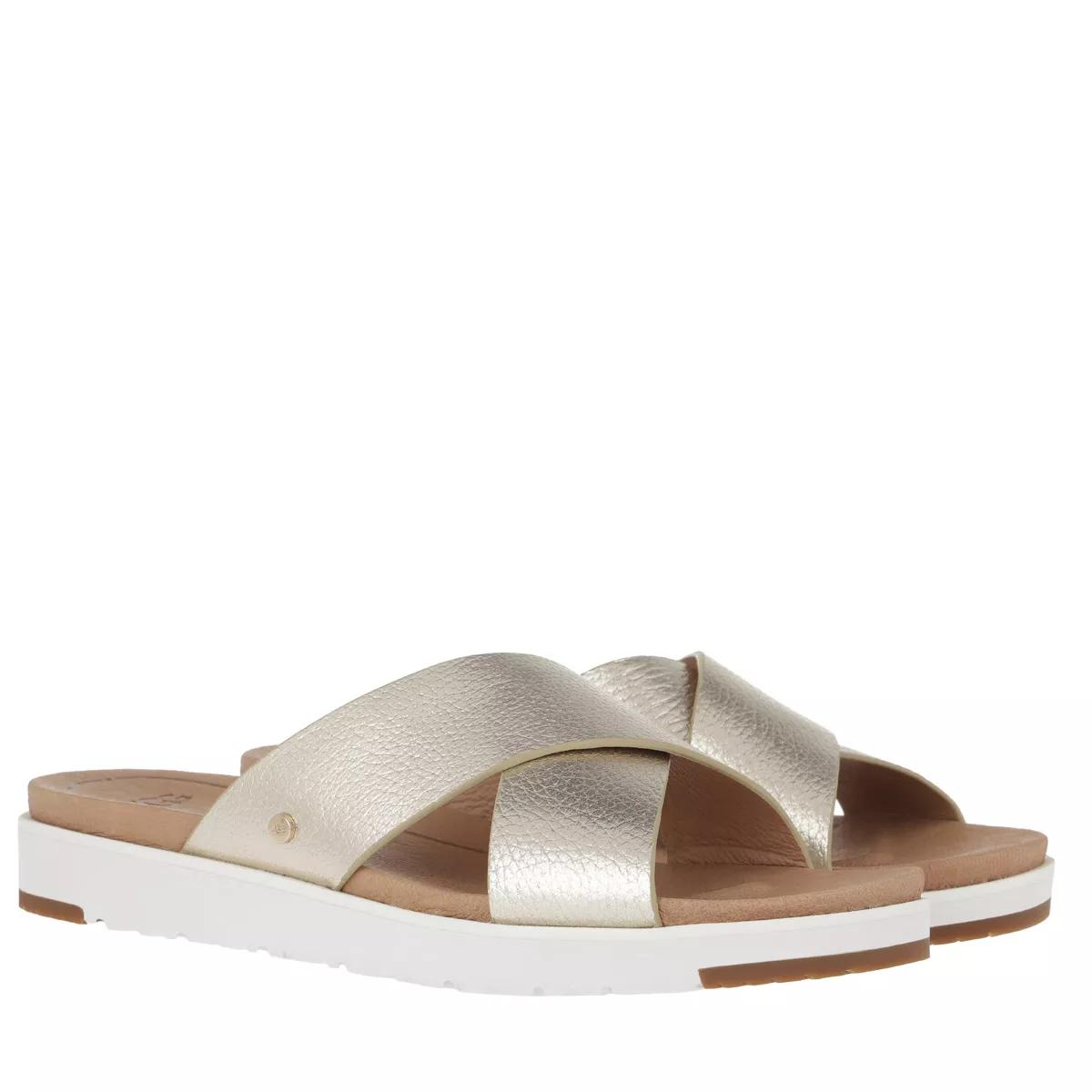 UGG Slippers - Kari Metallic Slipper in goud