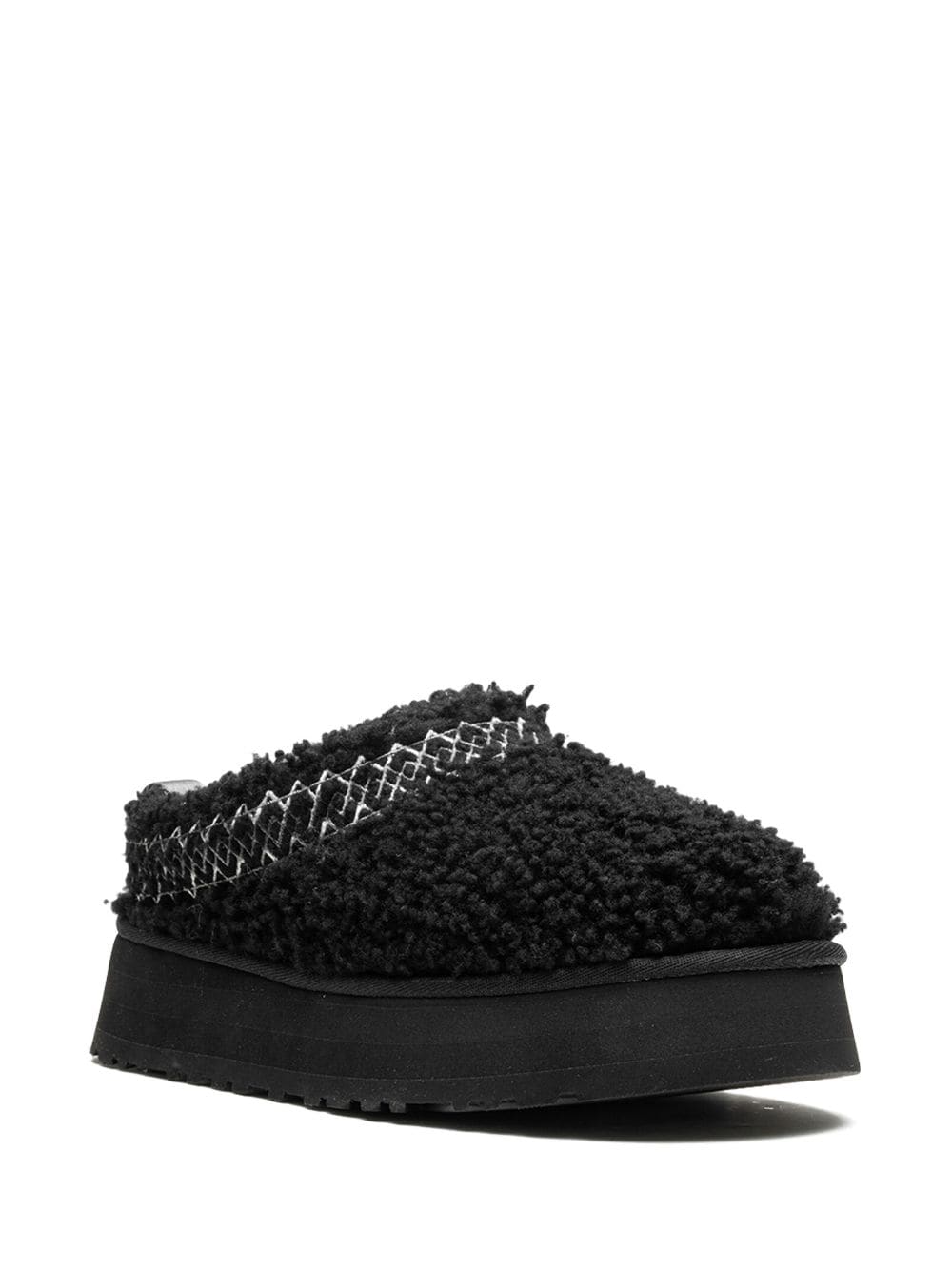 UGG Tazz "Heritage Braid" slippers - Zwart