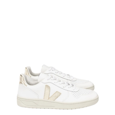 V-10 Chromevrije Sneakers Veja , White , Dames