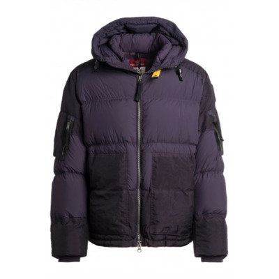 Velvet Hooded Bimateriaal Jas Pmpurp020243 Parajumpers , Purple , Heren