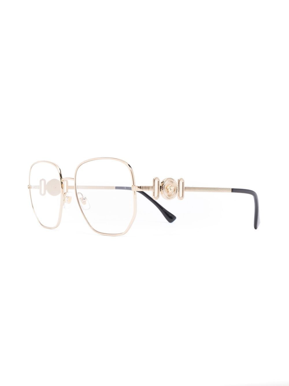 Versace Eyewear Bril met vierkant montuur - Goud