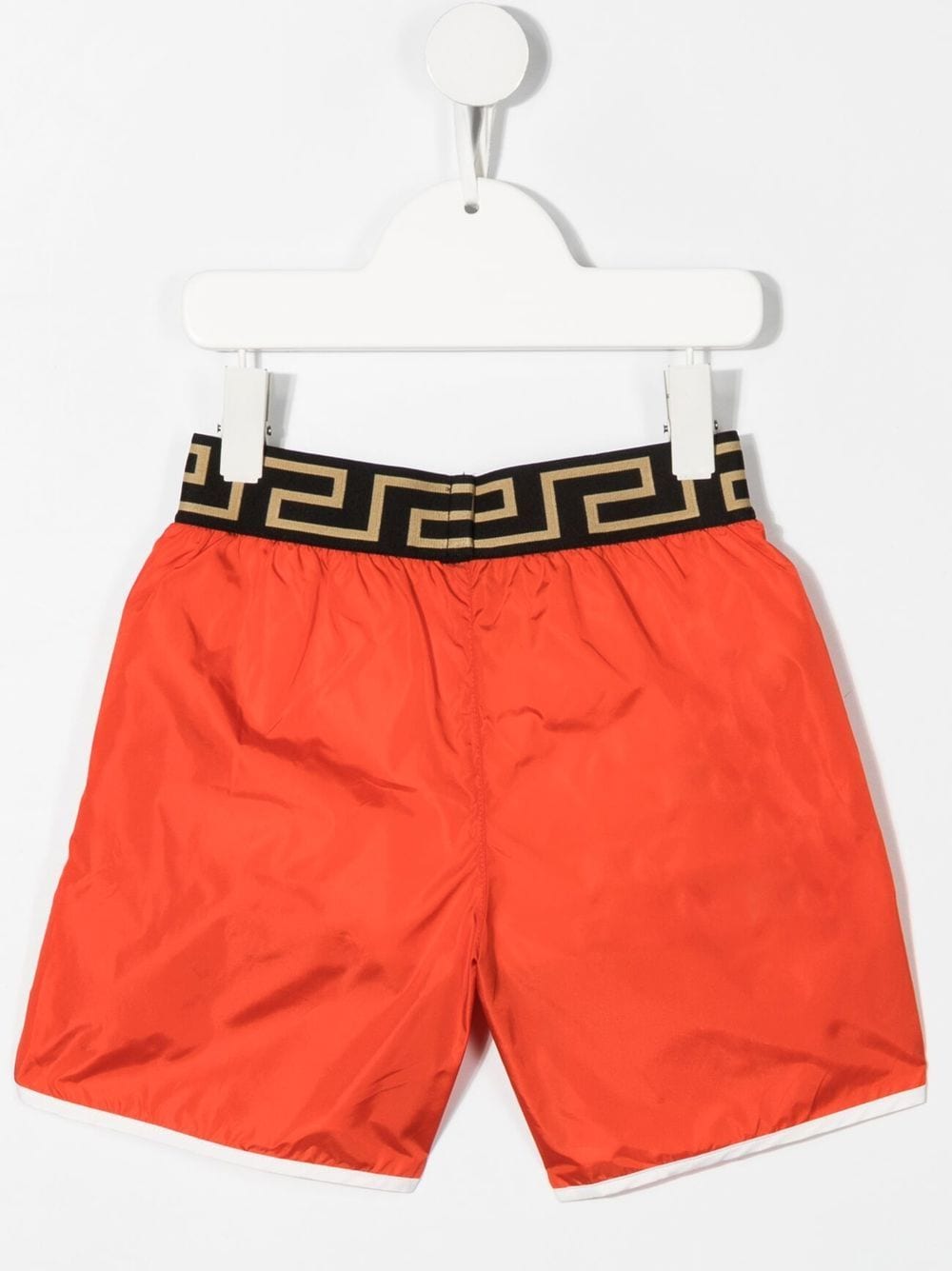 Versace Kids Zwembroek met Medusa print - Oranje