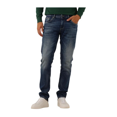 Vintage Wash Slim Fit Denim Jeans PME Legend , Blue , Heren