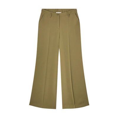 Vloeibare Broek Model 4s2698-11851 Summum Woman , Green , Dames