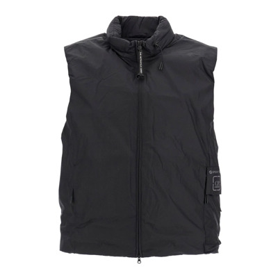 Waterdichte Quantum Vest met Primaloft Padding C.p. Company , Black , Heren