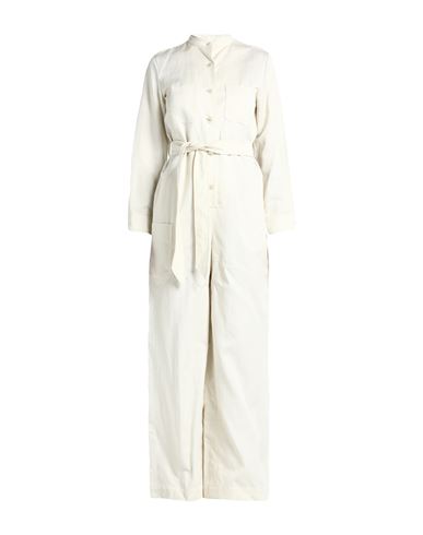 Weekend Max Mara Woman Jumpsuit Ivory Size 10 Cotton, Linen