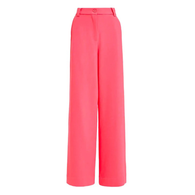 Wide Trousers Essentiel Antwerp , Pink , Dames