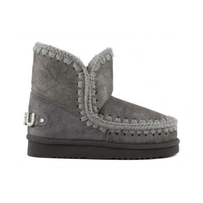 Winter Boots Mou , Gray , Dames