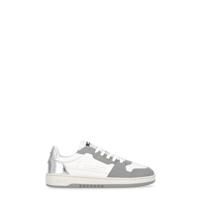 Witte Leren Sneakers Ronde Neus Axel Arigato , White , Dames