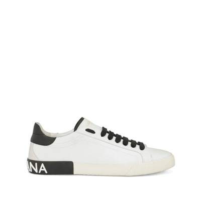 Witte Sneakers Aw23 Dolce & Gabbana , White , Heren