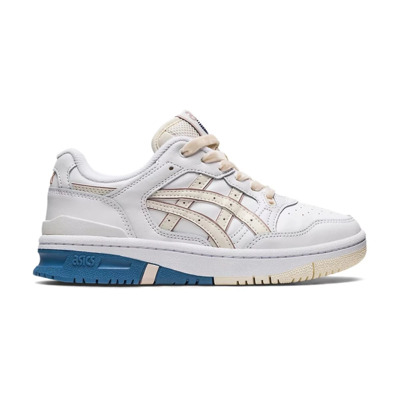 Witte Sneakers Ex89 - Geborduurd Logo Asics , White , Dames