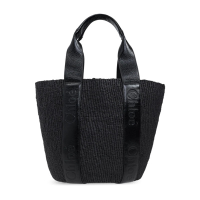 Woody Grote shopper tas Chloé , Black , Dames