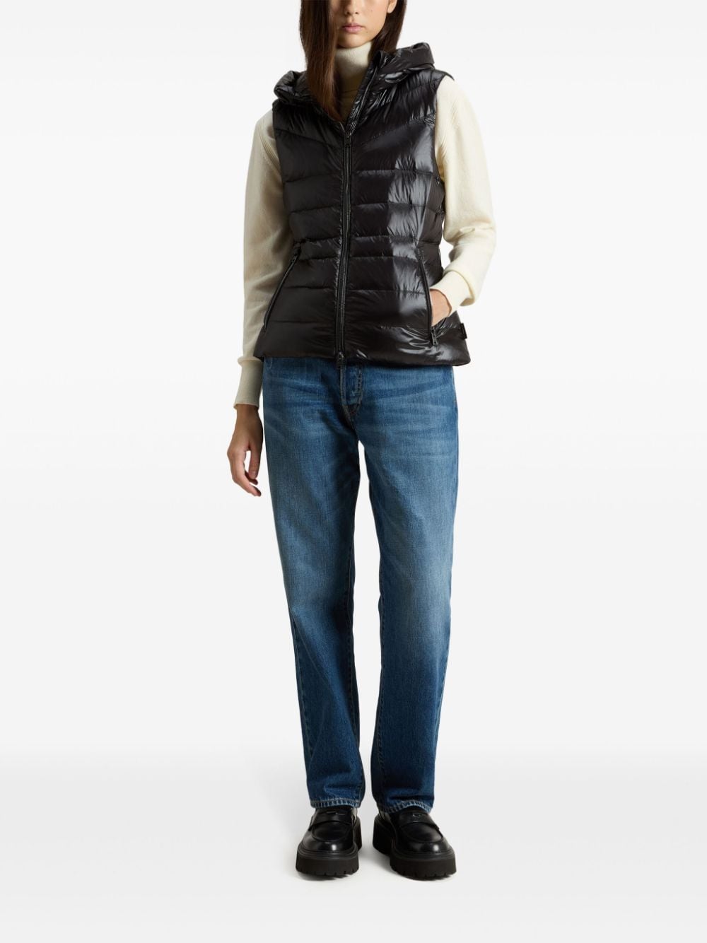 Woolrich Aliquippa gilet - Zwart