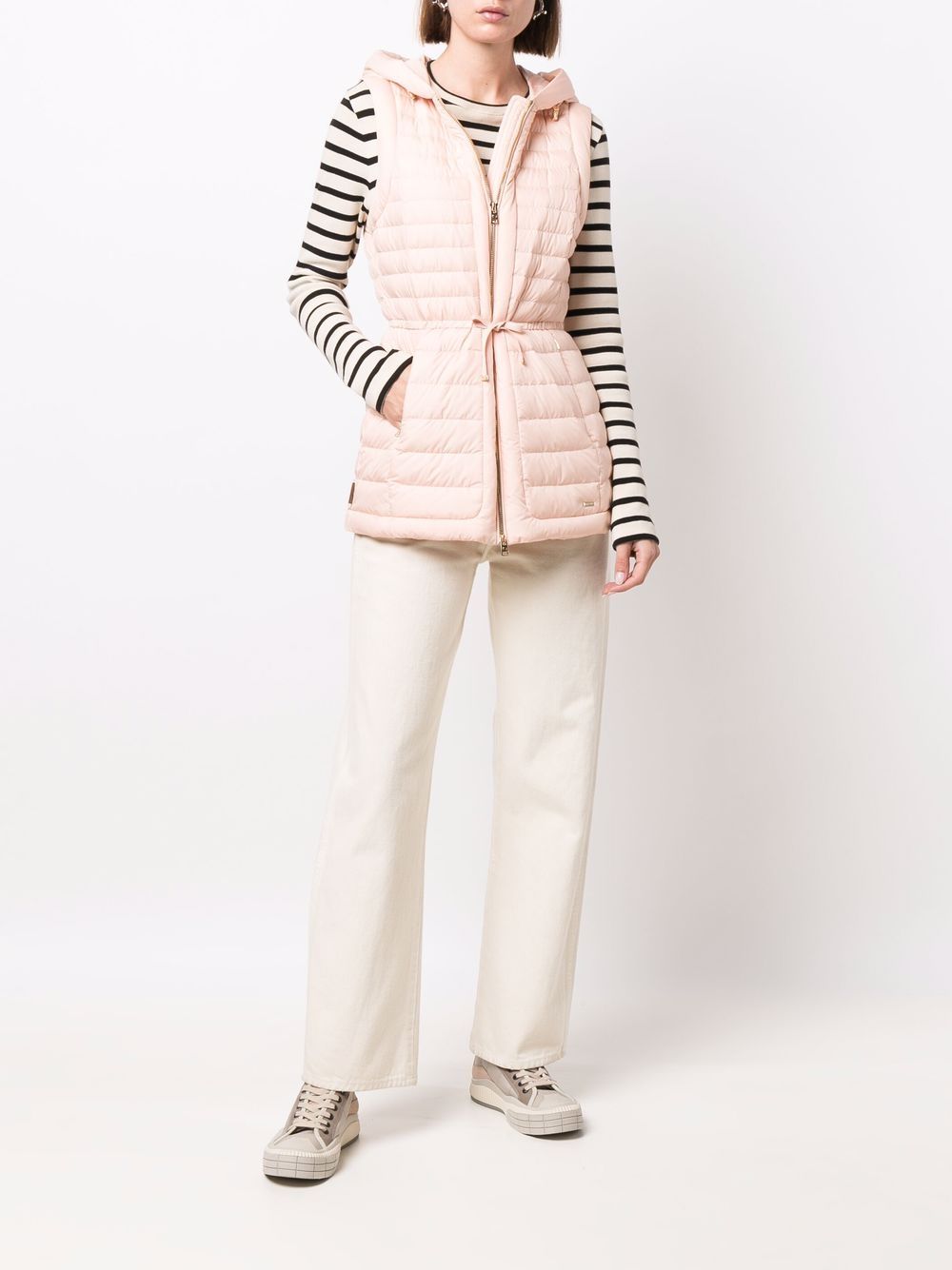 Woolrich Bodywarmer met capuchon - Roze