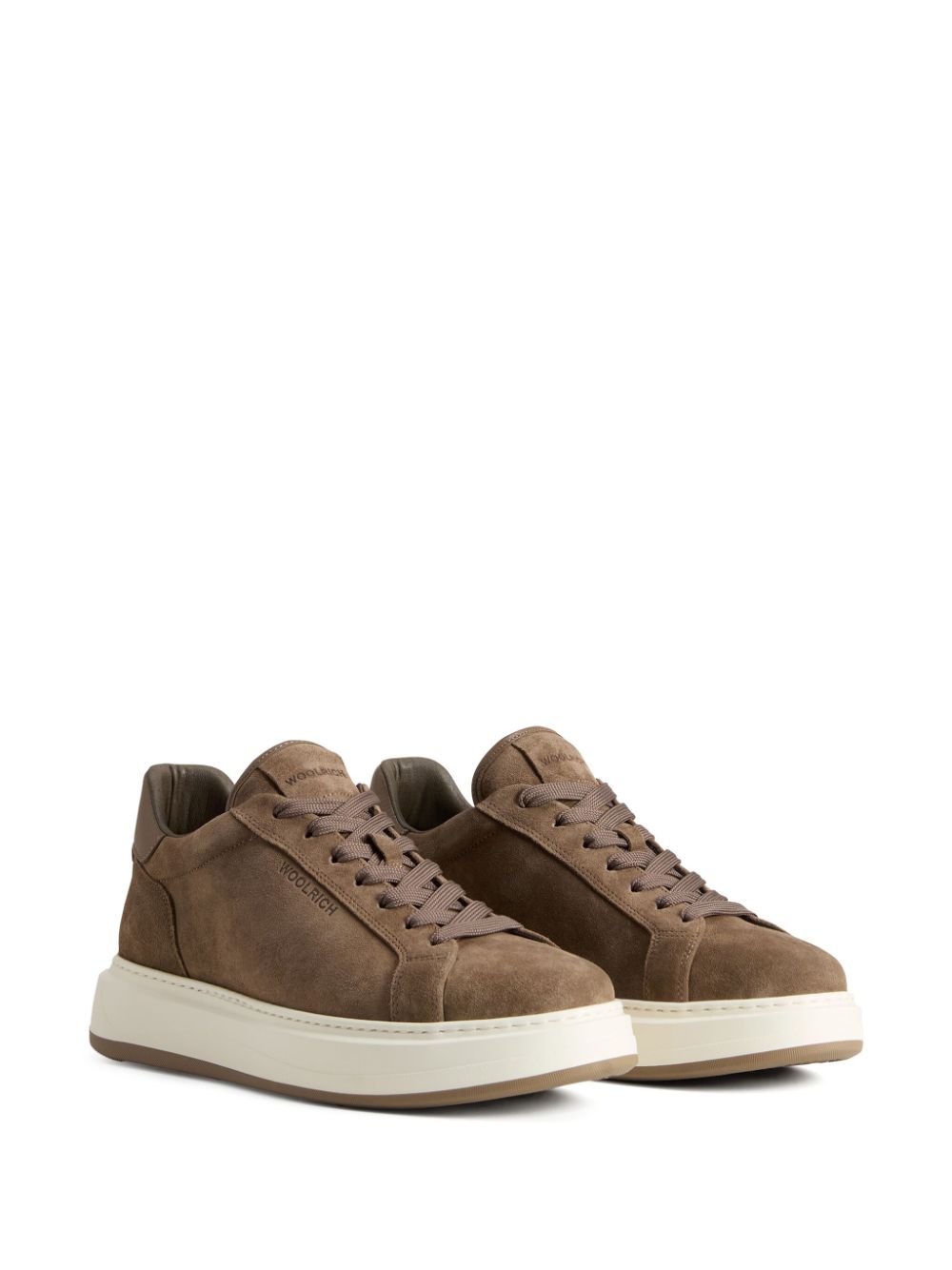 Woolrich Sneakers met ronde neus - Bruin