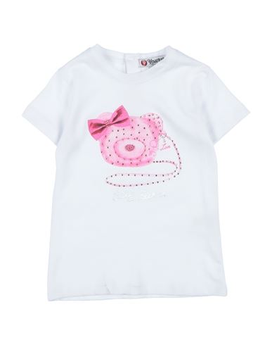 Yours By 02tandem Infant Girl T-shirt White Size 18 Cotton