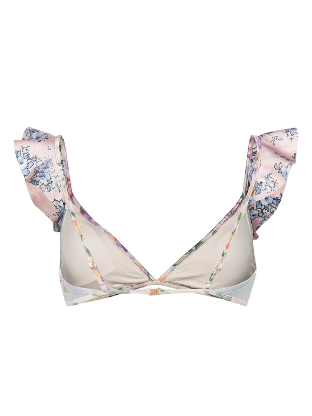 ZIMMERMANN Halliday bikinitop met franje - Roze