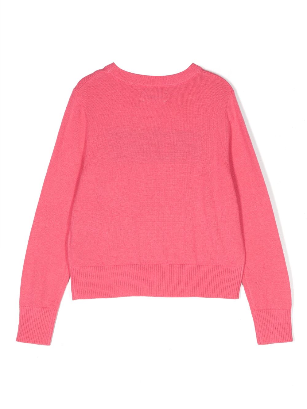 Zadig & Voltaire Kids Intarsia trui - Roze