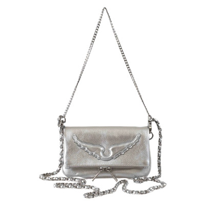 Zilver Metallic Nano Rock Tas Zadig & Voltaire , Gray , Dames