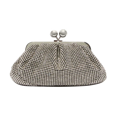 Zilveren Pasticcino Tas Kleine Clutch Max Mara Weekend , Gray , Dames