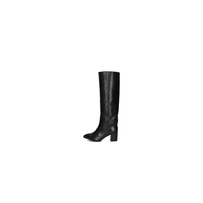 Zwarte Leren Dameslaarzen Toral , Black , Dames