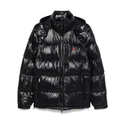 Zwarte Winter Parka Jas Ralph Lauren , Black , Heren