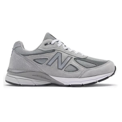 990v4 Grijs Zilver Hardloopschoen New Balance , Gray , Heren