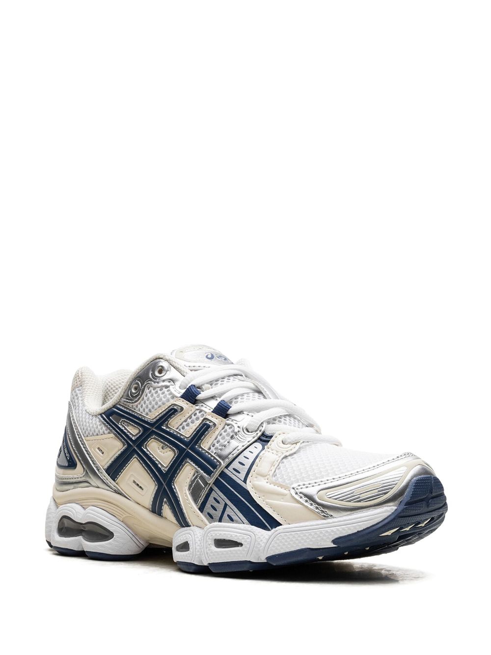 ASICS Gel-Nimbus 9 WMNS "White Light Indigo" sneakers - Beige