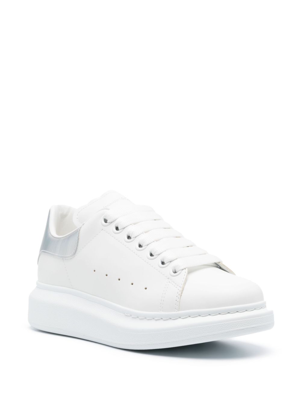 Alexander McQueen Sneakers met iriserend vlak - Wit